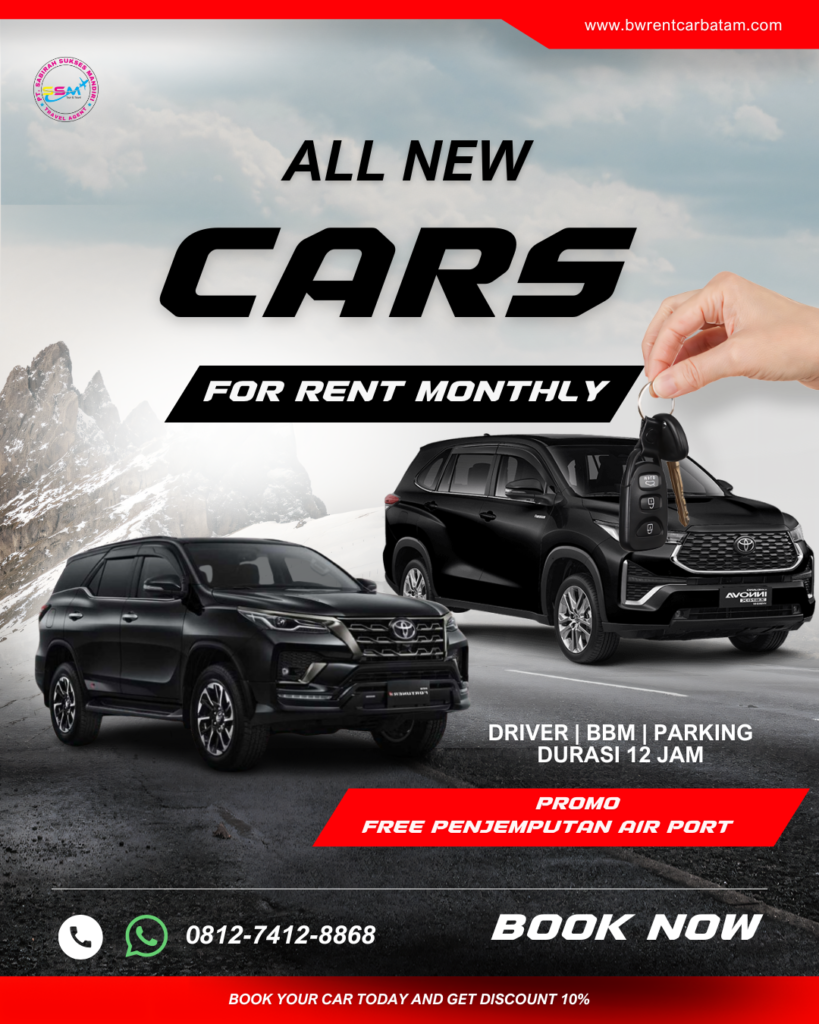 sewa mobil bullanan batam - rental mobil batam bulanan - sewa mobil bulanan di batam